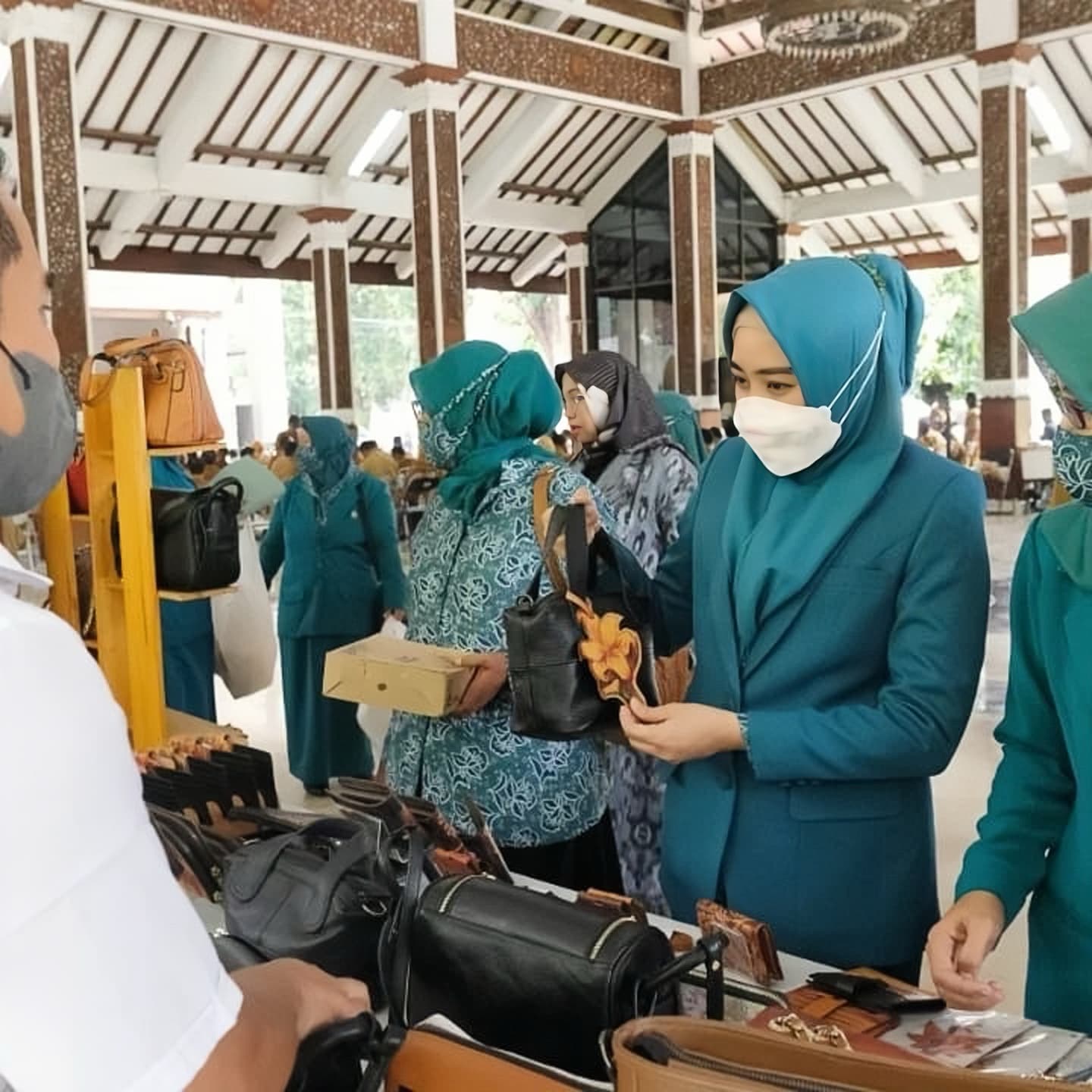 Morfby at the Workshop Village Monitoring Collaboration, Sidoarjo